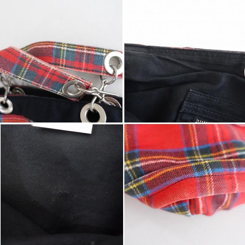 tricot COMME des GARCONS トリココムデギャルソン *チェック柄トート