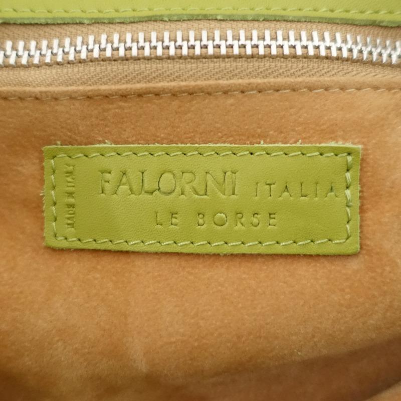 falorni（ファロルニ） *レザートートバッグ*手提げ牛革皮革グリーン 