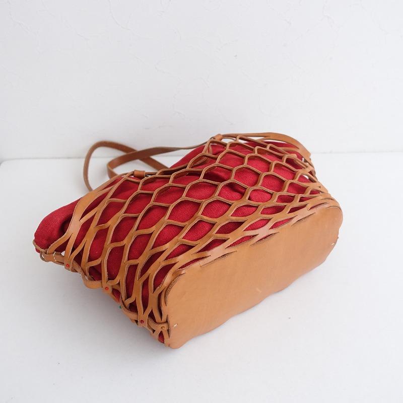 HENRY CUIR（アンリークイール） *レザートートバッグ*メッシュ牛革