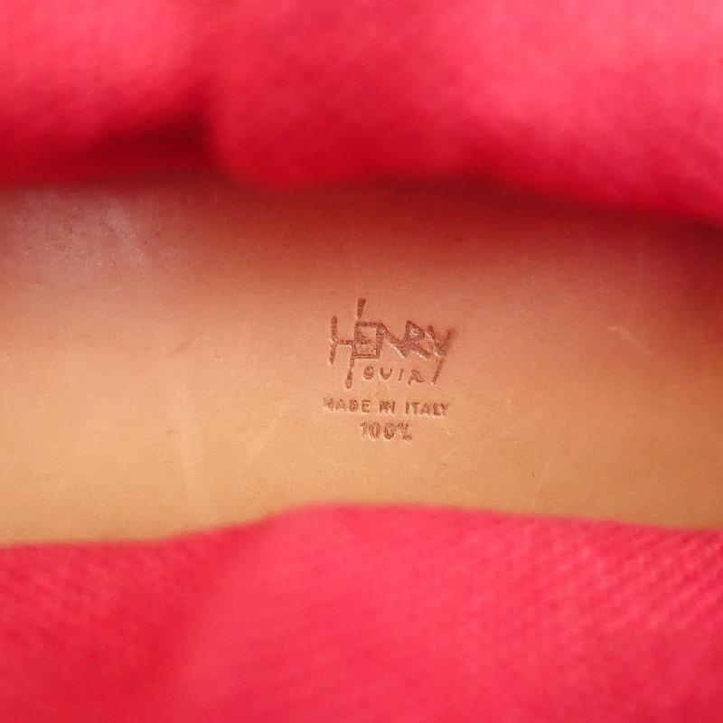 HENRY CUIR（アンリークイール） *レザートートバッグ*メッシュ牛革