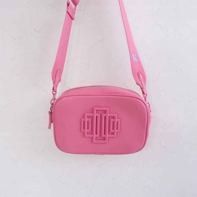 ザラ ZARA *2WAYショルダーバッグ*ピンク肩掛けポシェットレザー牛革