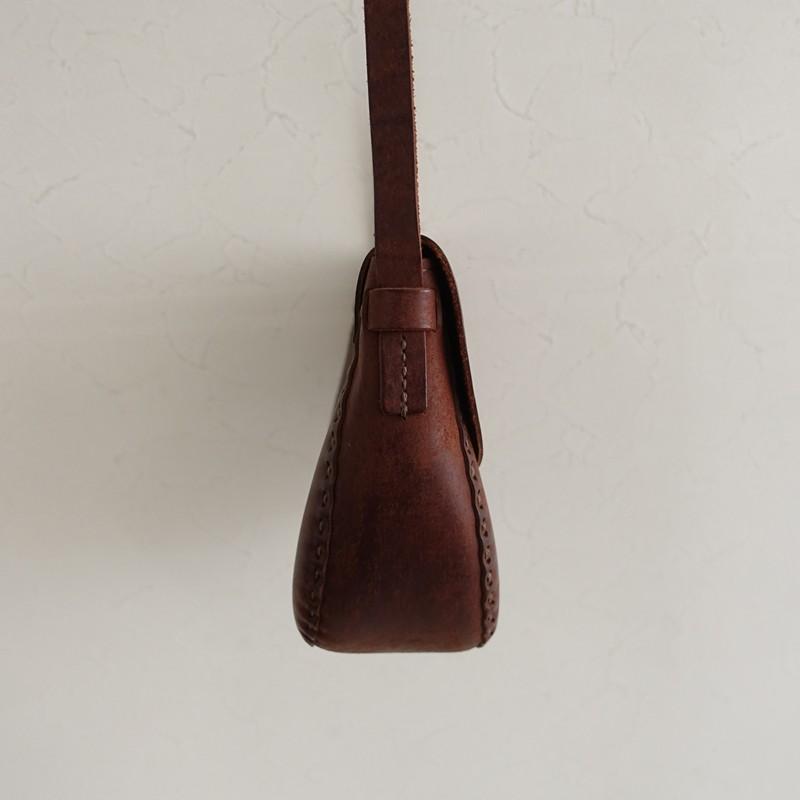 ダブ&オリーブ Dove&Olive *N2Kレザーショルダーバッグ*ポシェット牛革