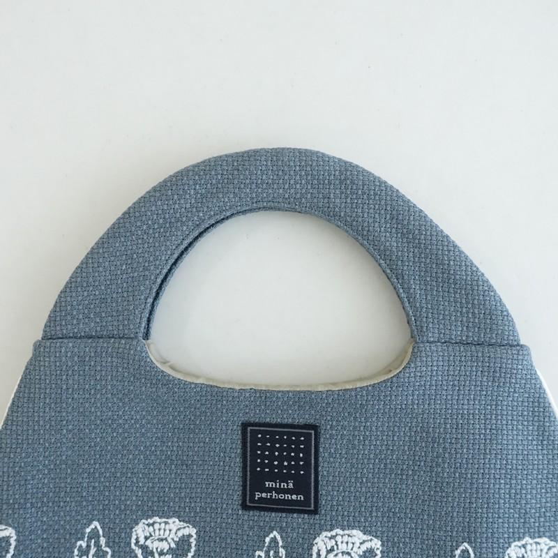 ミナペルホネン エッグバック【美品】★min perhonen★ 美品/定価1.2万】ミナペルホネン mina perhonen sumile egg bag エッグ