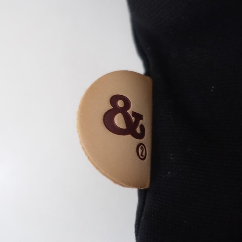 未使用】セカンド S&nd *キャンバスリュック*バックパックブラック