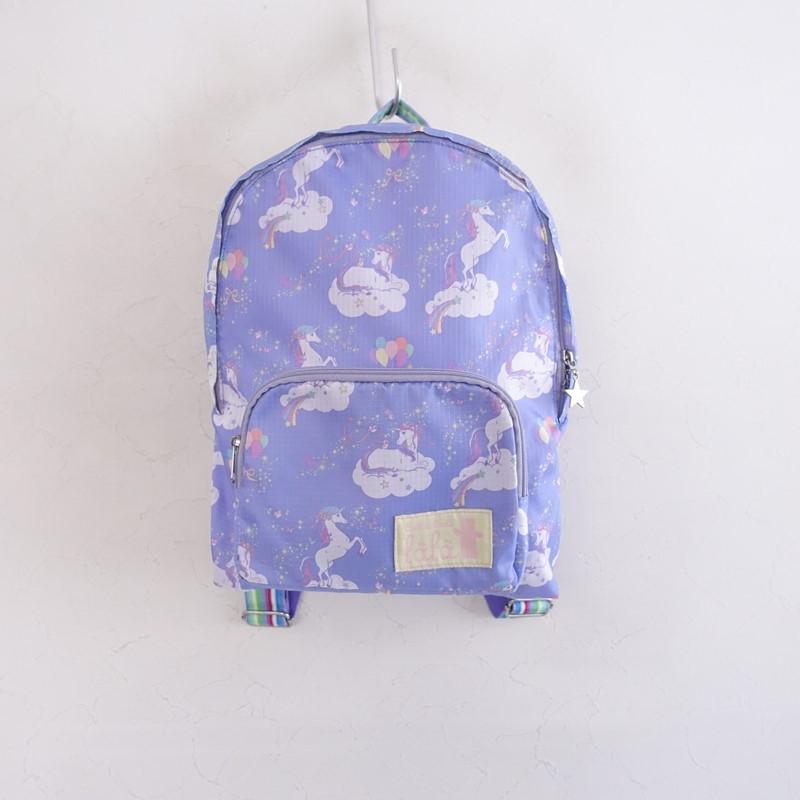 美品】フェフェ fafa *ペガサス柄バックパック*リュックサック 