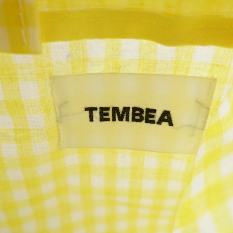 TEMBEA（テンベア） 【定価1.9万】テンベア *PAPER TOTE GINGHAM(M