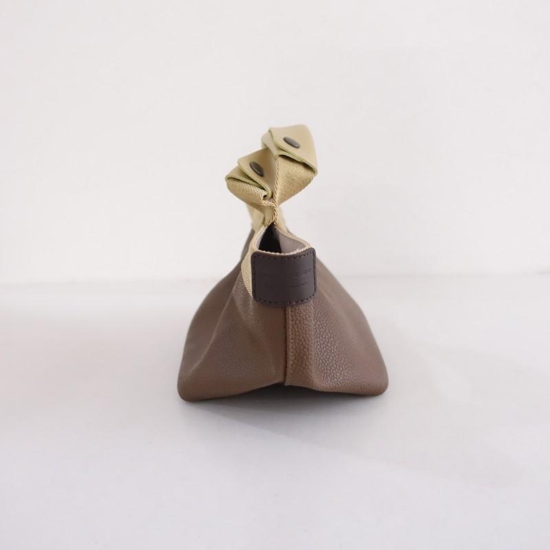 【美品/定価8.6万】エルベシャプリエ Herve Chapelier *リュクス舟型トートS*手提げブラウンかばん(ba11-2601-24)【52A62】の画像