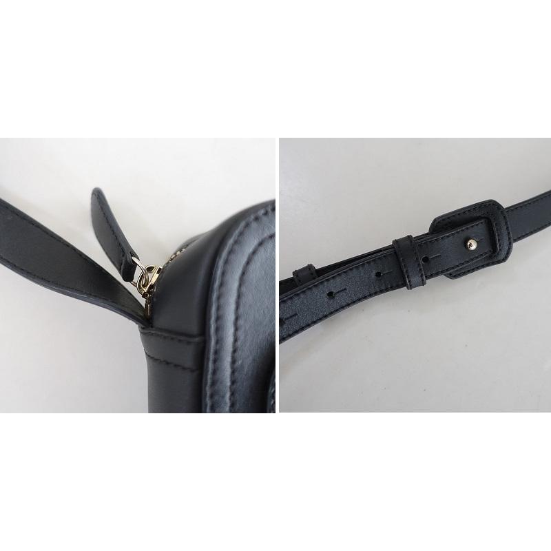 A.P.C.（アーペーセー） *レザーショルダーバッグ*ポシェットブラック