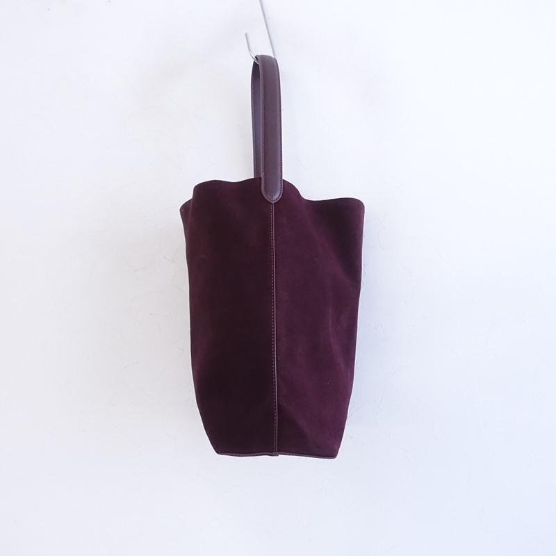 JISTORY ジストリー *ONE HANDLE SUEDE BAG ショルダーバッグ*ボルドー 
