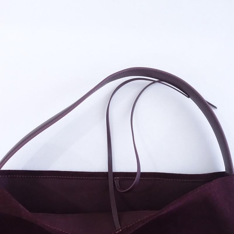JISTORY ジストリー *ONE HANDLE SUEDE BAG ショルダーバッグ*ボルドー 
