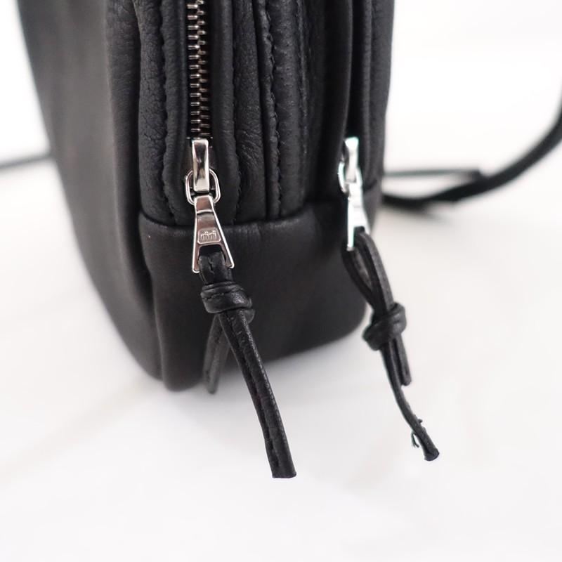 Aeta 【美品/定価6.1万】アエタ *レザーショルダーバッグ*ブラック革