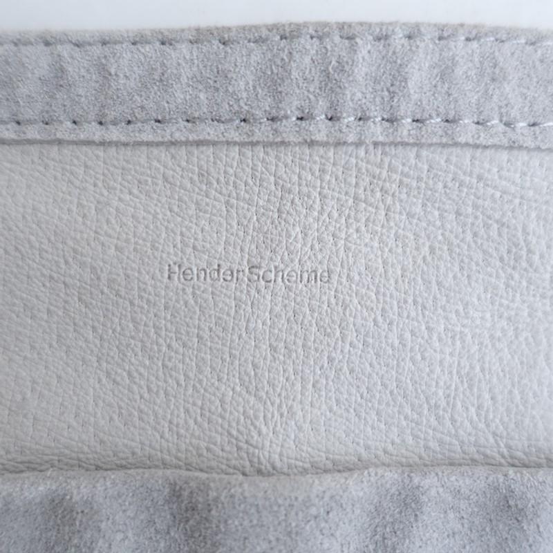Hender Scheme（エンダースキーマ） *red cross bag small レザー