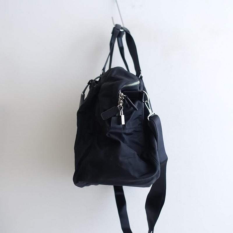 アニエスベーボヤージュ agnes b. VOYAGE *ボストンバッグ*ブラック