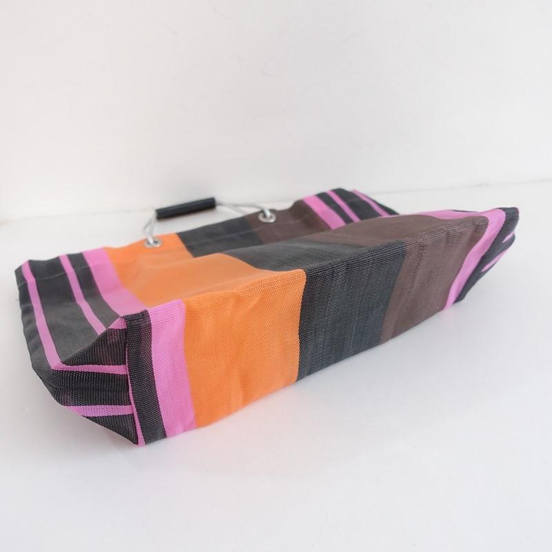 マルニ MARNI *MARNI MARKET BAG マーケットバッグ*ブラウンオレンジ