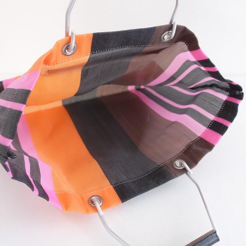 マルニ MARNI *MARNI MARKET BAG マーケットバッグ*ブラウンオレンジ