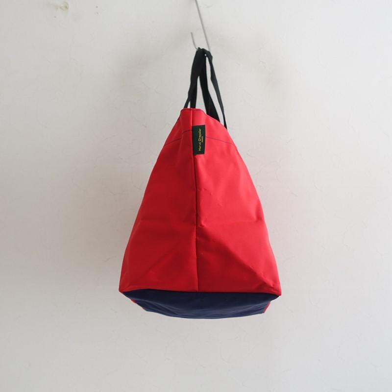 Herve Chapelier（エルベシャプリエ） *ナイロン舟形トート*レッド