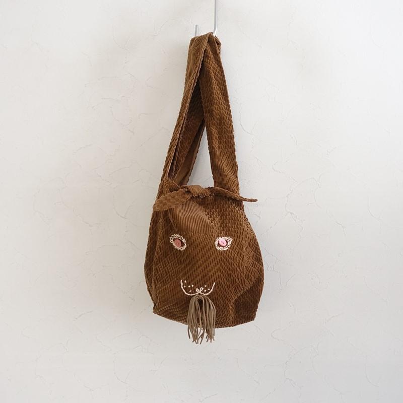 mina perhonen（ミナペルホネン） *land puzzle usa bag 小 うさバッグ