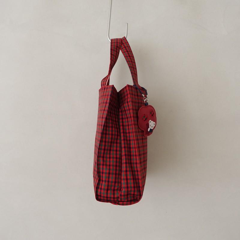 美品/2026】ファミリア familiar *トートバッグ*レッドネイビー