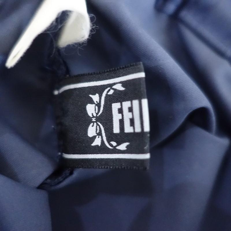 feiler（フェイラー） *ハイジ 上履き入れ*ネイビーレッドイエロー巾着