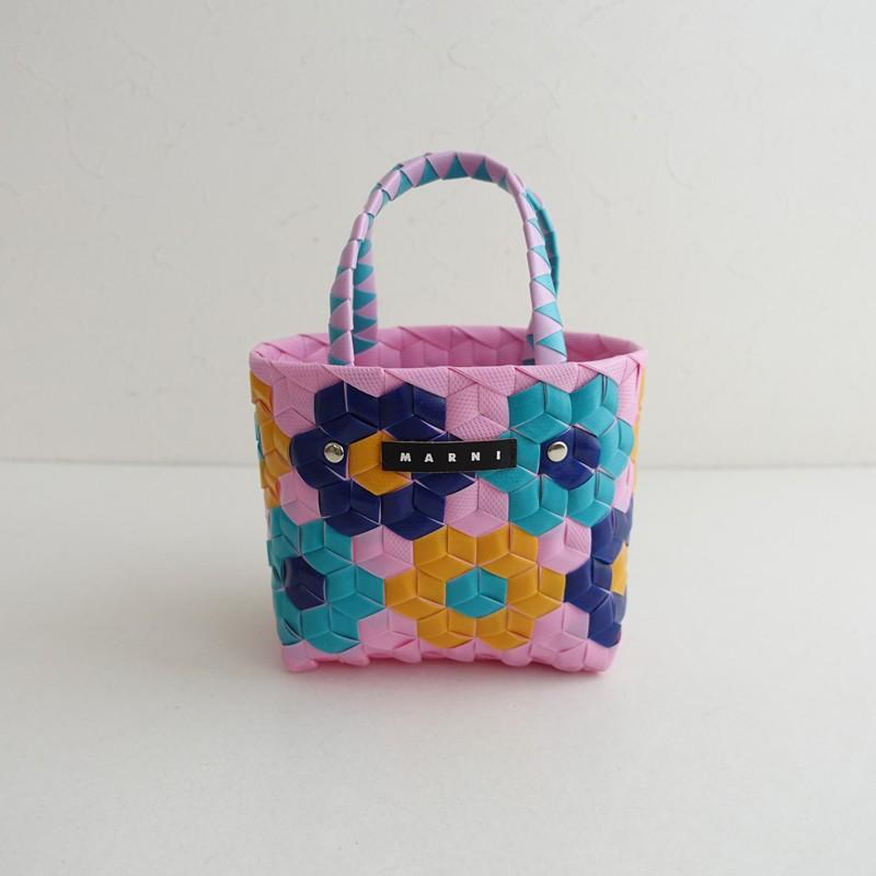 未使用/2024/定価2.8万】マルニキッズ MARNI KIDS *SUN FLOWER BAG 