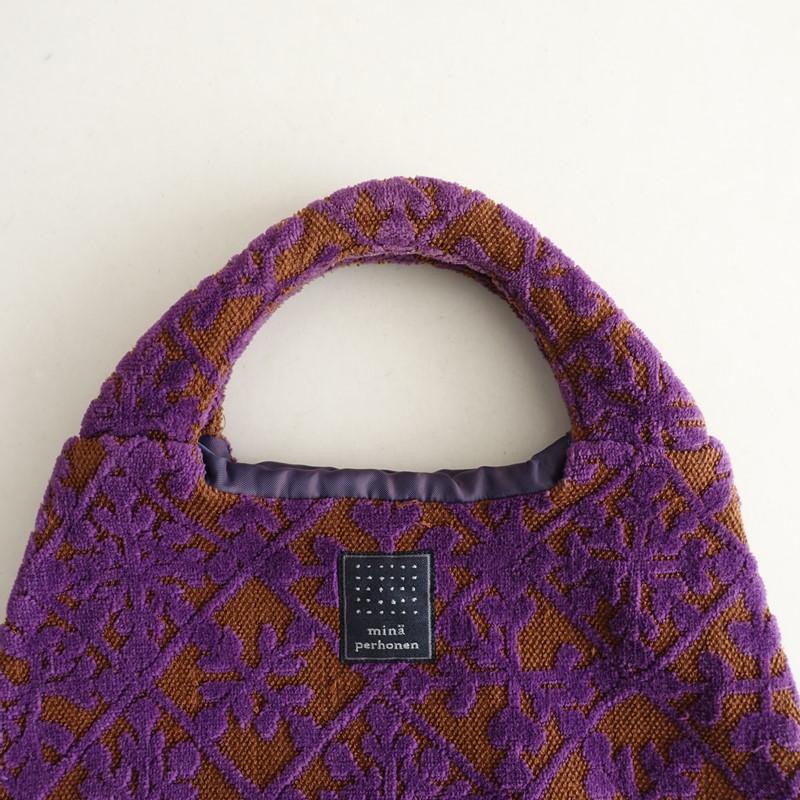 mina perhonen（ミナペルホネン） *kaleidoscope egg bag エッグバッグ