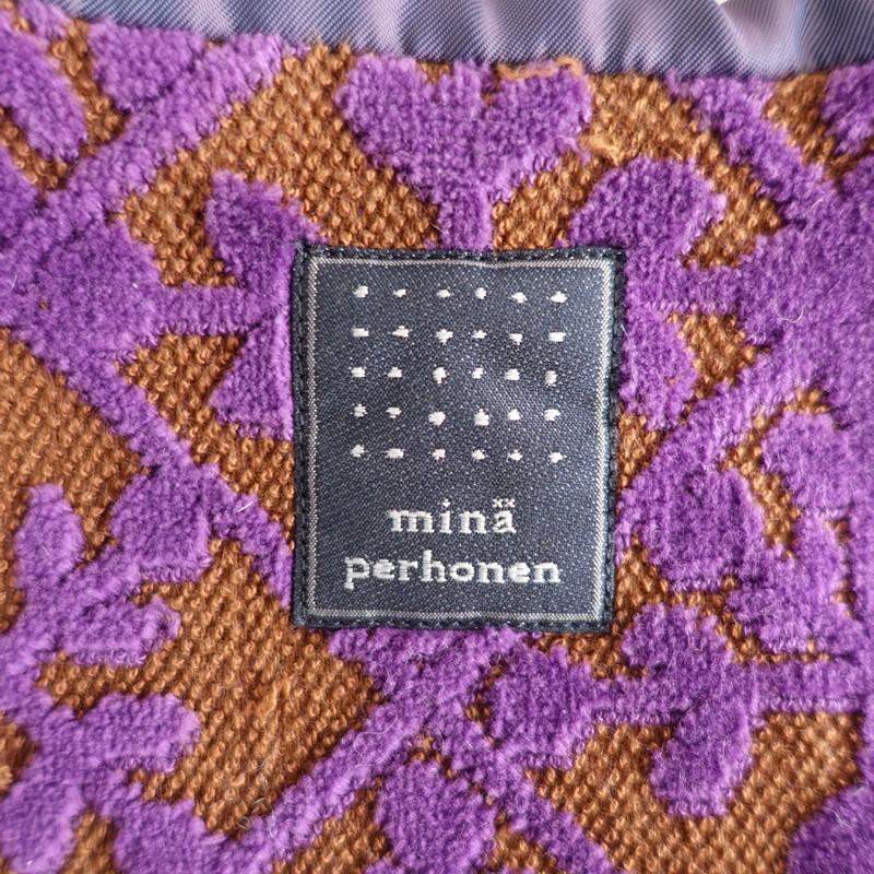 mina perhonen（ミナペルホネン） *kaleidoscope egg bag エッグバッグ