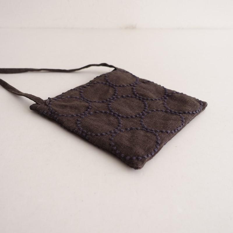ミナペルホネンballade maronbag 美品/2024SS】ミナペルホネン mina perhonen ballade pocket bag