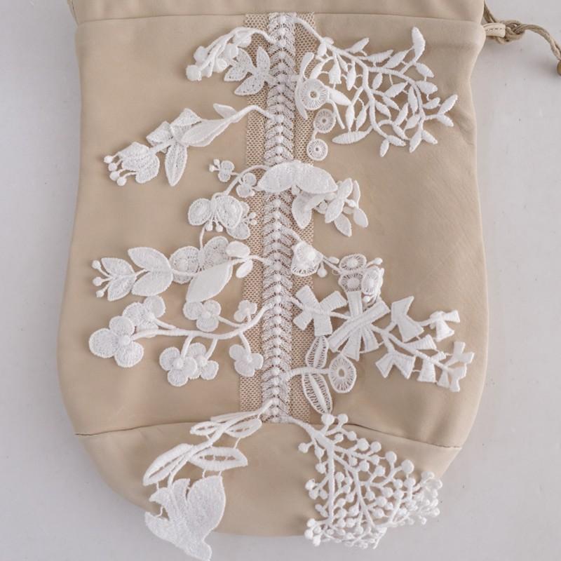 mina perhonen（ミナペルホネン） *forest parade 巾着ショルダー