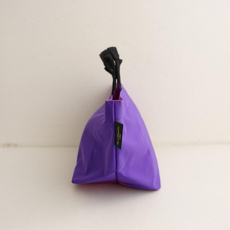 HerveChapelier エルベシャプリエ　舟形トートバッグ　紫 Herve Chapelier（エルベシャプリエ） 【美品/定価2.5万】エルベ