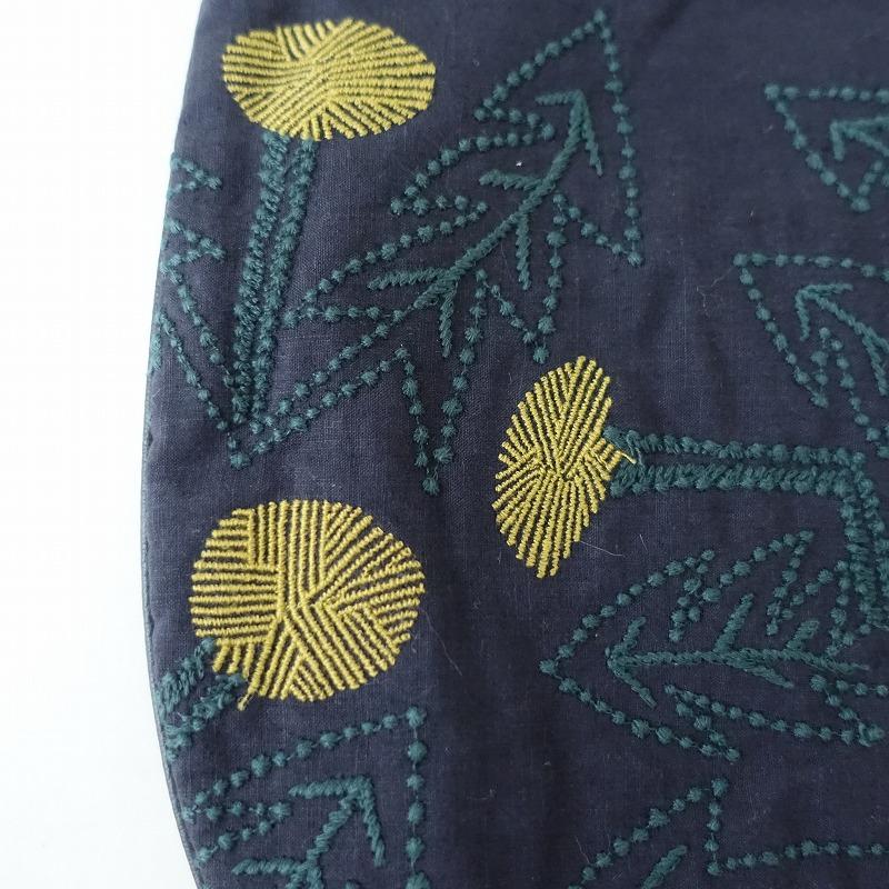 mina perhonen（ミナペルホネン） *tanpopo egg bag エッグバッグ