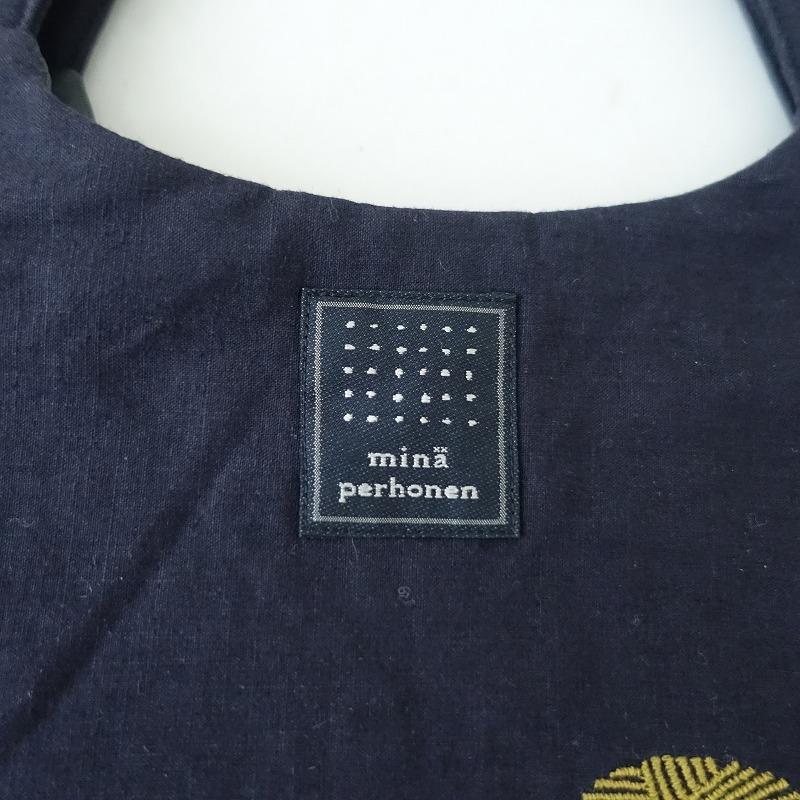 mina perhonen（ミナペルホネン） *tanpopo egg bag エッグバッグ