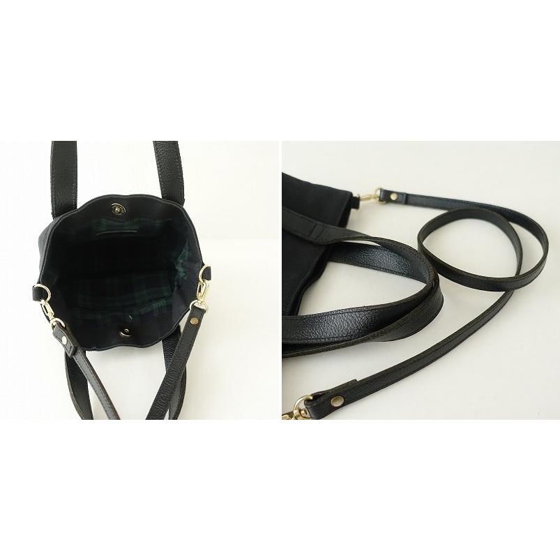 アワーホームOURHOME *キャンバス×レザー2wayバッグ*かばんトート 
