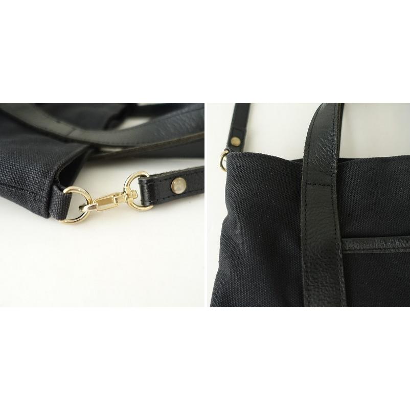 アワーホームOURHOME *キャンバス×レザー2wayバッグ*かばんトート 