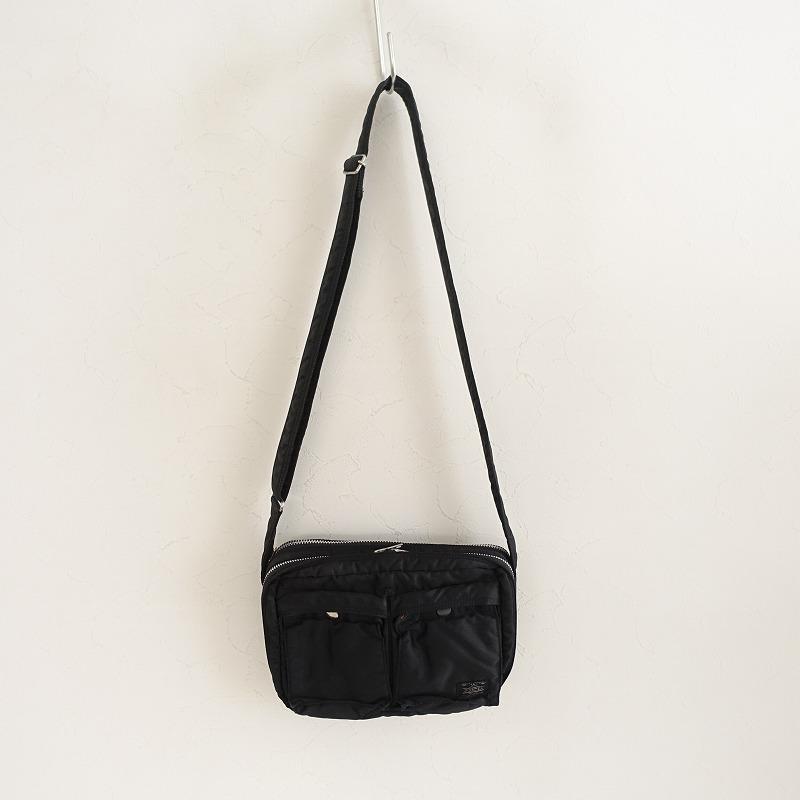 定価2.2万】ポーター PORTER *TANKER ショルダーバッグS*鞄斜め掛け黒