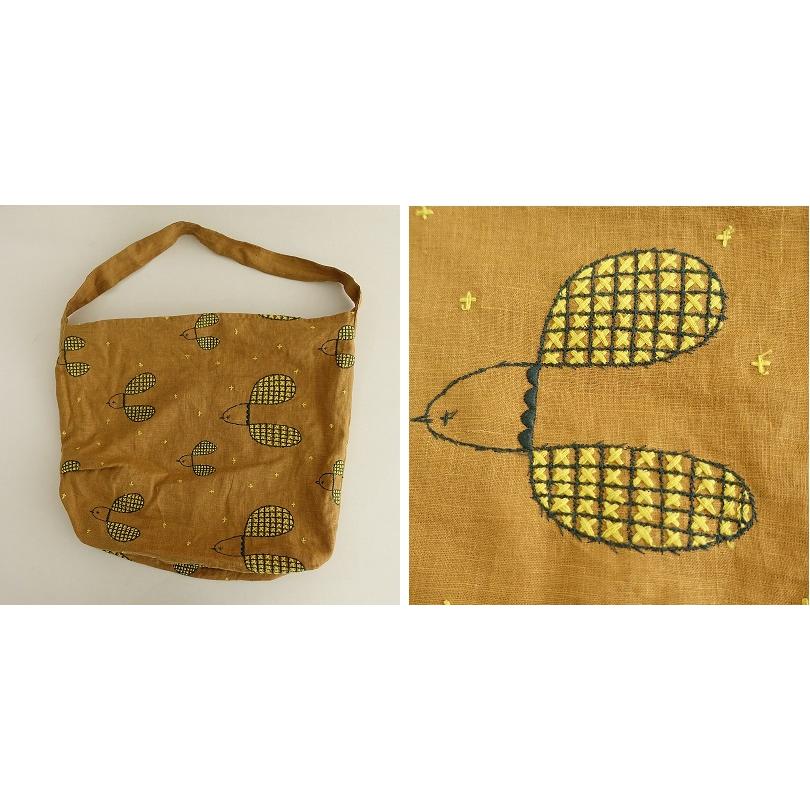 minä perhonen 蝶刺繍 ショルダーバッグ mina perhonen ミナペルホネン choucho チョウチョ ショルダーバッグ