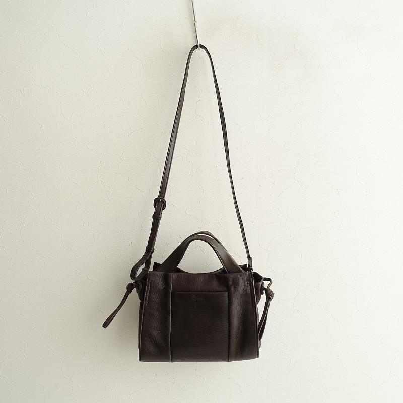 美品】ゲンテン genten*ソーロ 2WAYショルダーバッグ*かばん手提げ斜め 