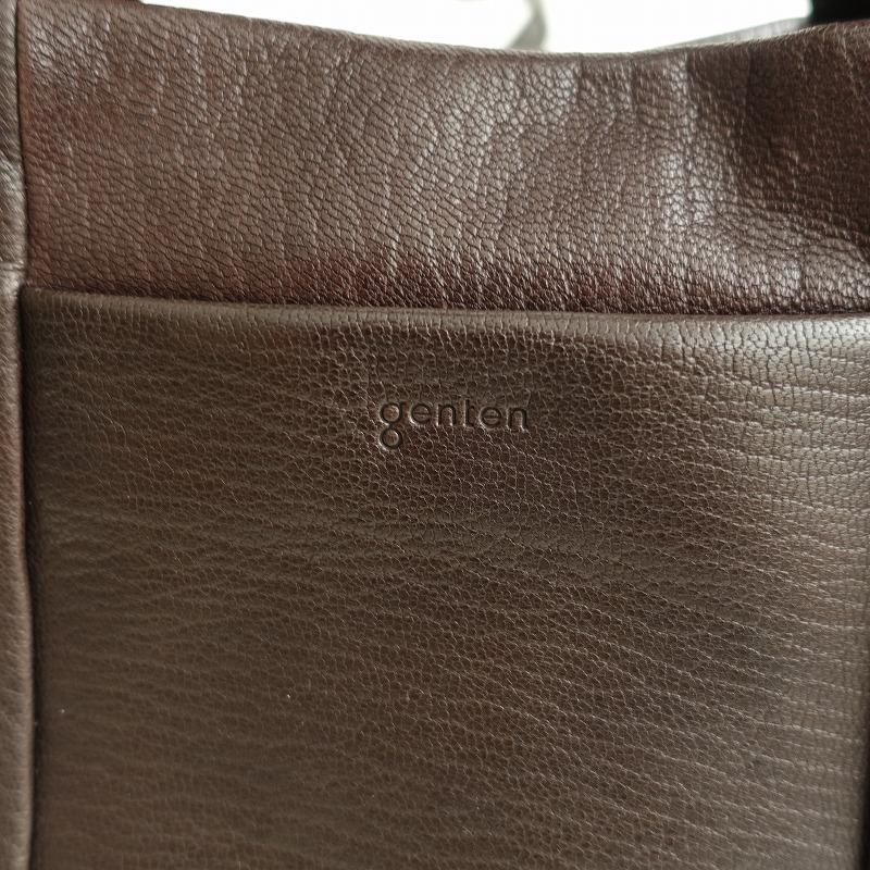 美品】ゲンテン genten*ソーロ 2WAYショルダーバッグ*かばん手提げ斜め