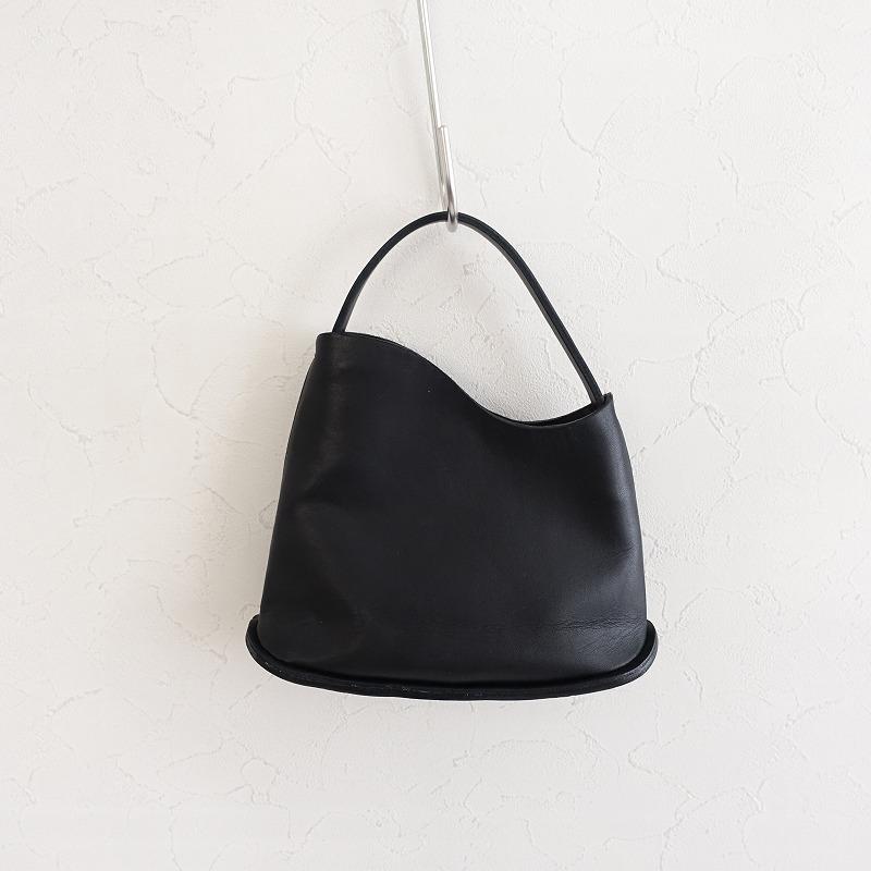 Tokizaki バッグ　大　革　黒 定価8.8万】トキザキ tokizaki *靴のようなハンドバッグ*かばん手提げ