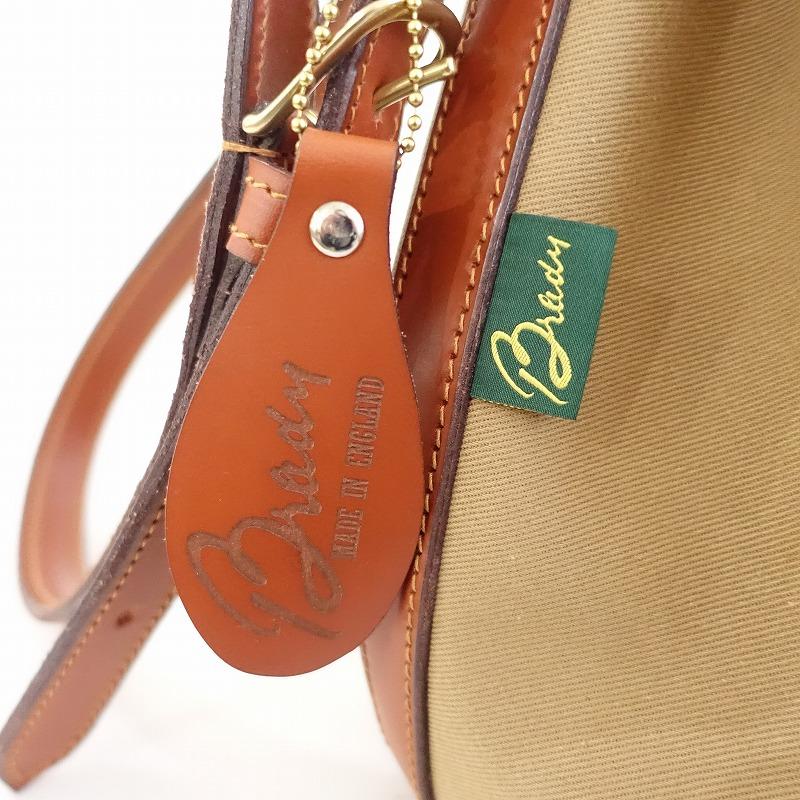 BRADY（ブレディ） *CALDER MINI 巾着ショルダーバッグ*かばん綿混