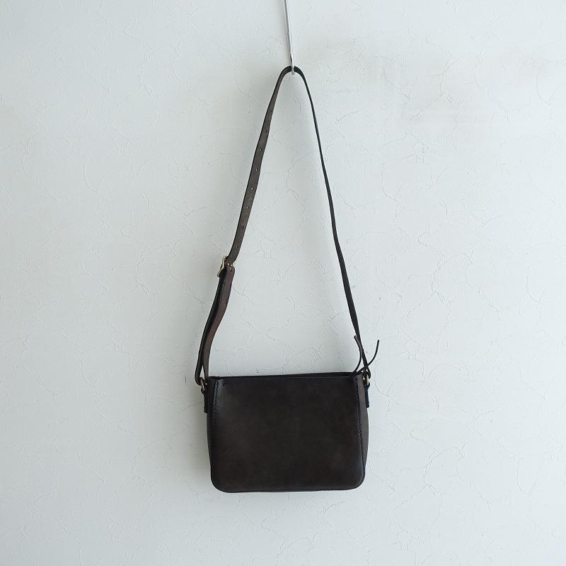 未使用/定価3.8万】クロイゼ klause*shoulder bag hard マチあり 鉄 