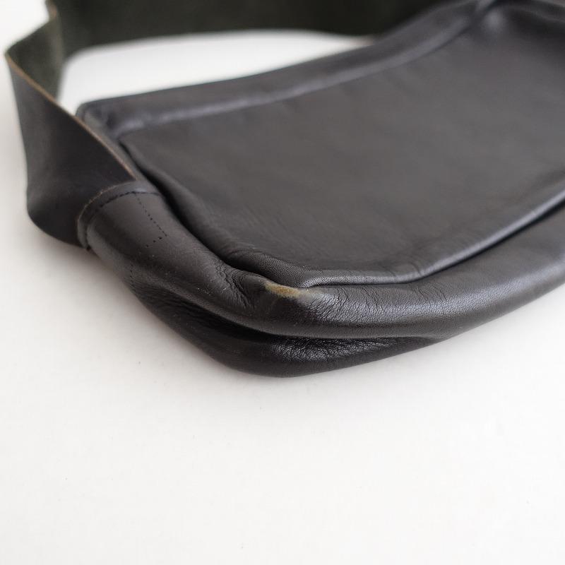 Paul Harnden（ポールハーデン） *レザーショルダーバッグ*かばん斜め