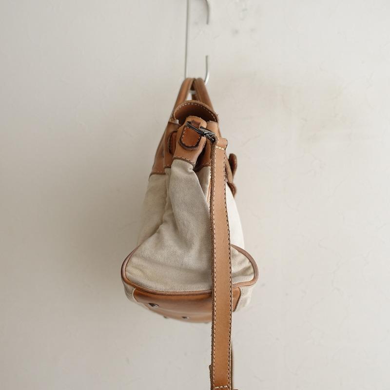 numero10 ヌメロディエチ *CANVAS LEATHER COMBI TOTE M*かばん2way