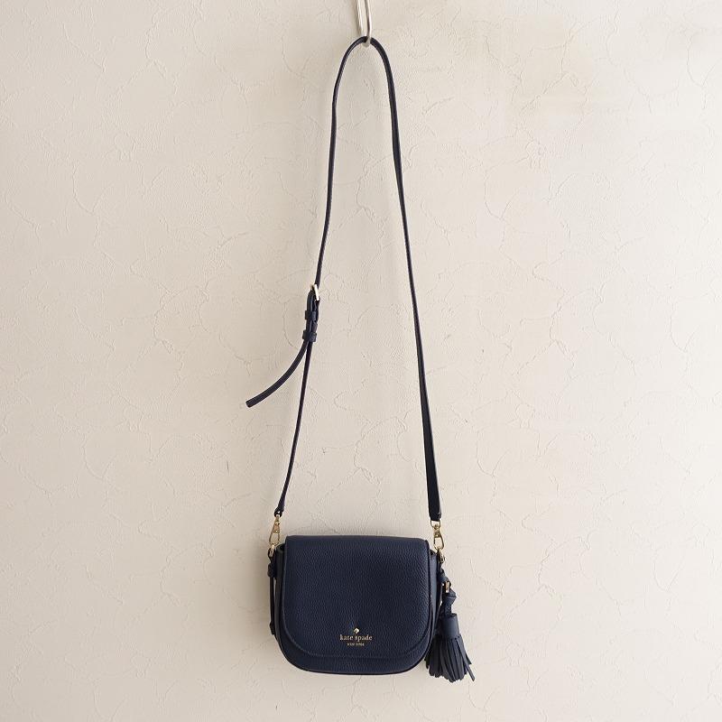 ケイトスペード　本革ポシェット ケイトスペード kate spade *レザーショルダーバッグ*かばん斜め掛け