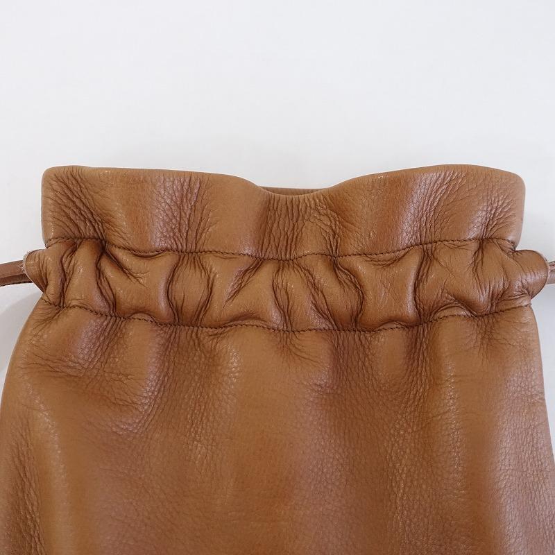 定価3.9万】クロサワ KUROSAWA *巾着ハ?ック?*かばんレザー皮革