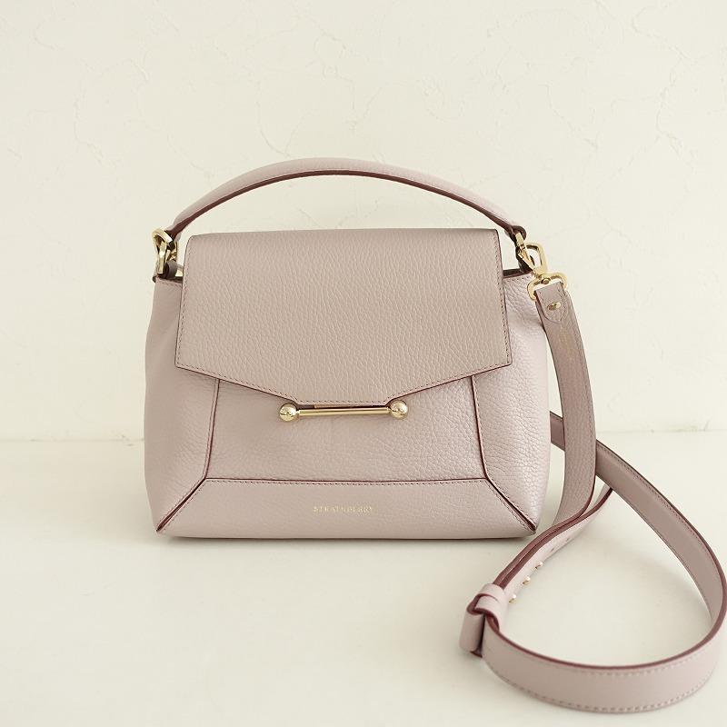 ストラスベリー STRATHBERRY *Mosaic Bag レザー2wayバッグ*かばん