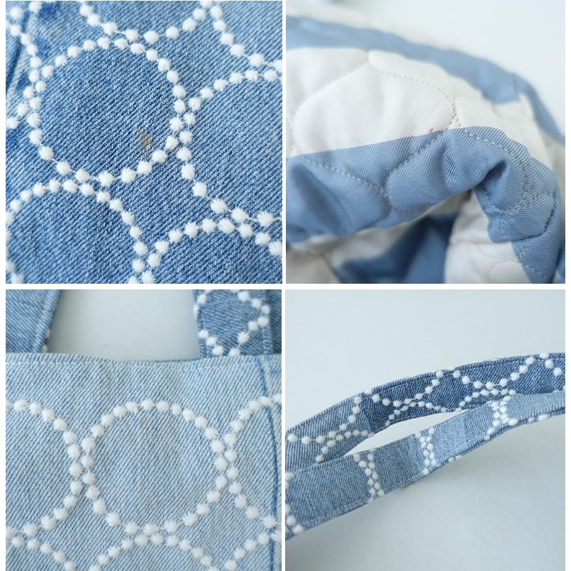 作って見ませんか稀に見る襤褸とミナで巾着袋/ミナペルホネン/藍染 作って見ませんか稀に見る襤褸とミナで巾着袋/ミナ