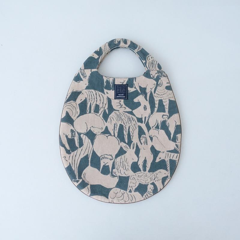 mina perhonen（ミナペルホネン） *life puzzle エッグバッグ*かばん