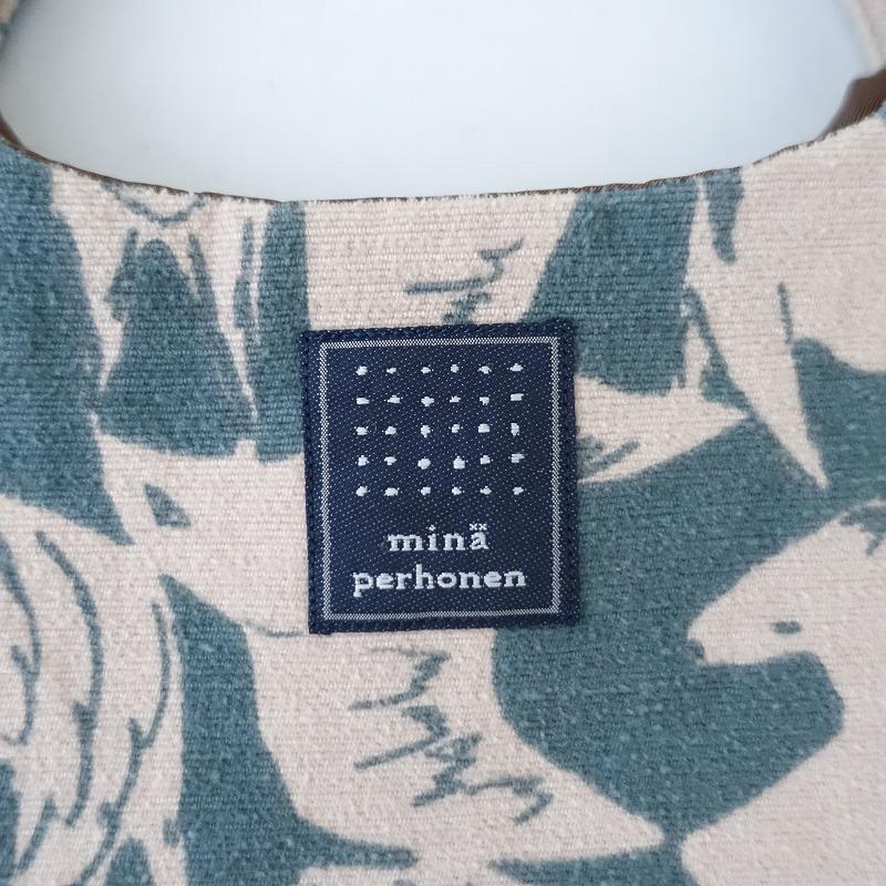 ミナペルホネン ショルダーバッグ 日本製 mina tefutefu ミナペルホネン tefu tefu 蝶々マフィンバッグ