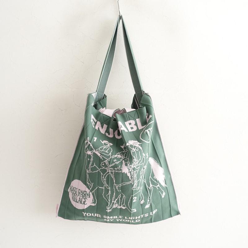 美品】ナスファームヴィレッジ NASU FARM VILLAGE×KNT365 *2wayトート