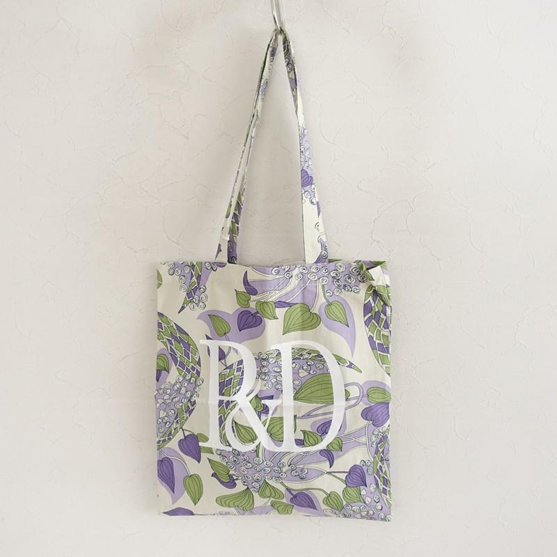 未使用】オールドマンズテーラー R&D.M.Co- *BOTANICAL MOTIF TOTE BAG 